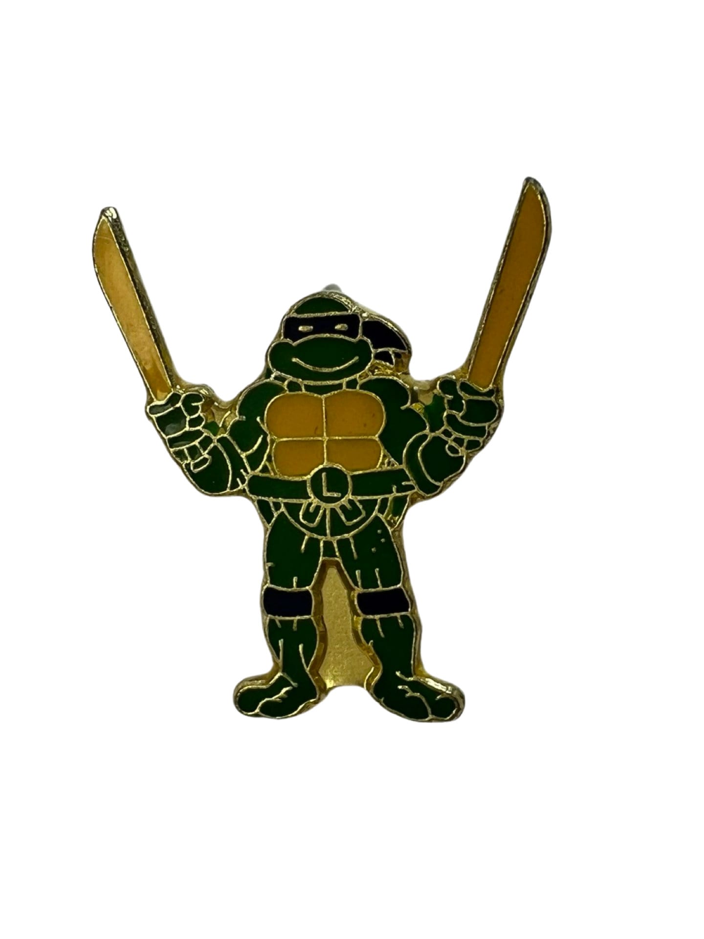 Vintage Leonardo Tmnt Emaille Pin 90Er Jahre Cartoon Knopf von PinsAndSins