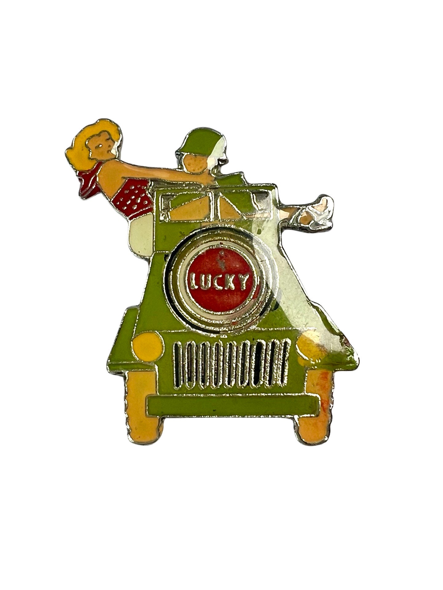 Vintage Lucky Strike Anstecknadel Tabaksammler Geschenk von PinsAndSins