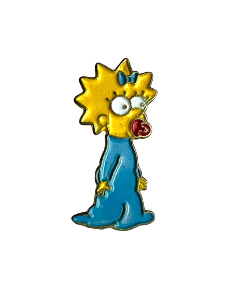 Vintage Maggie Simpson Pin 90Er Jahre Cartoon Fan Geschenk von PinsAndSins