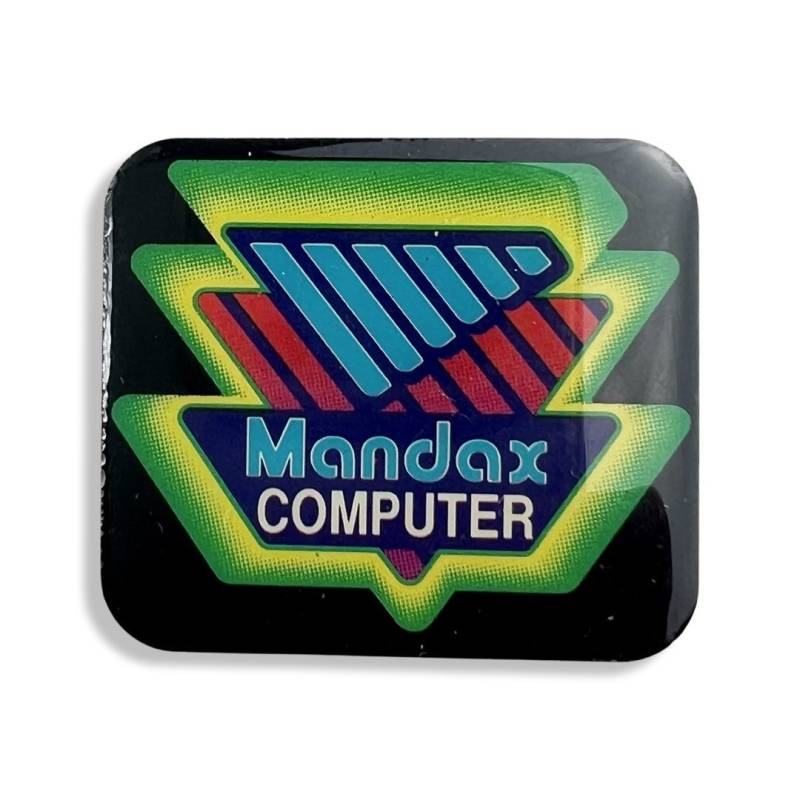 Vintage Mandax Computer Pin 80S-90S Retro Techie Geschenk von PinsAndSins