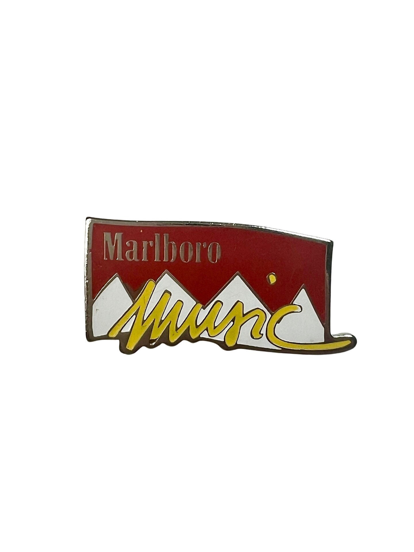 Vintage Marlboro Music Pin Tabak Sammler Anstecker von PinsAndSins