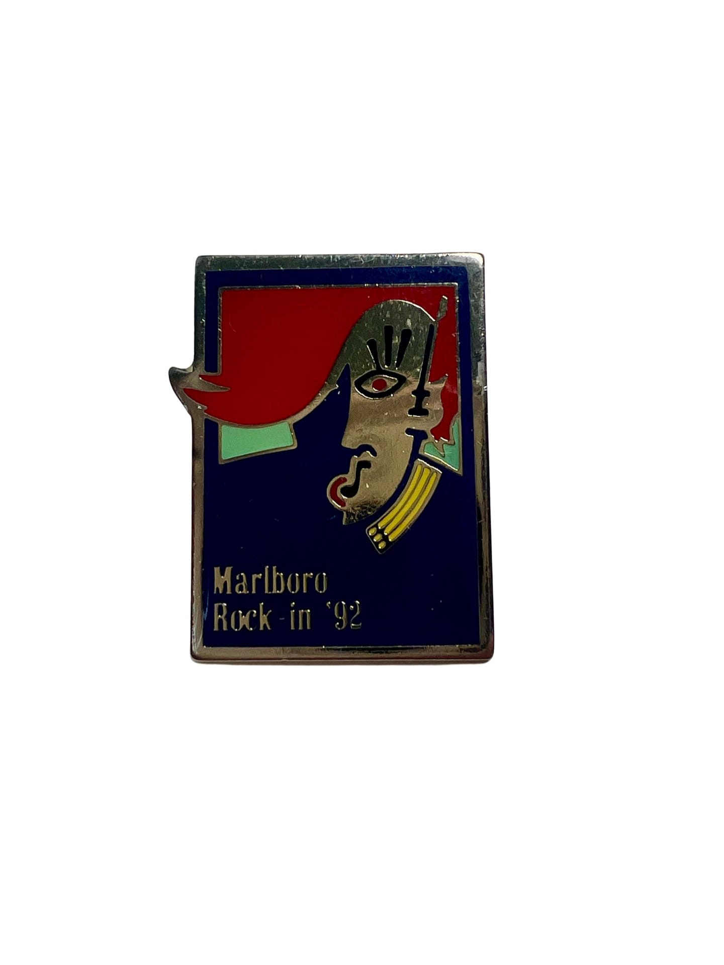 Vintage Marlboro Rock in "92 Emaille Pin Retro 90Er Jahre Krawattennadel Vintage Marlboro Rock in "92 Emaille Pin Retro 90Er Jahre Krawattennadel von PinsAndSins