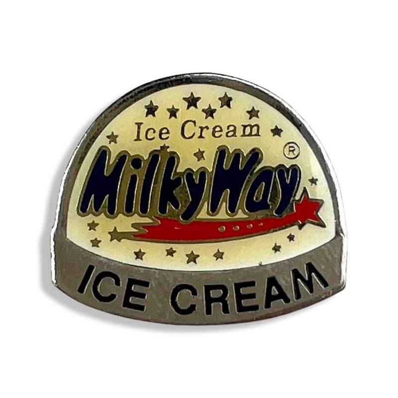 Vintage Milky Way Eis Emaille Pin Abzeichen von PinsAndSins