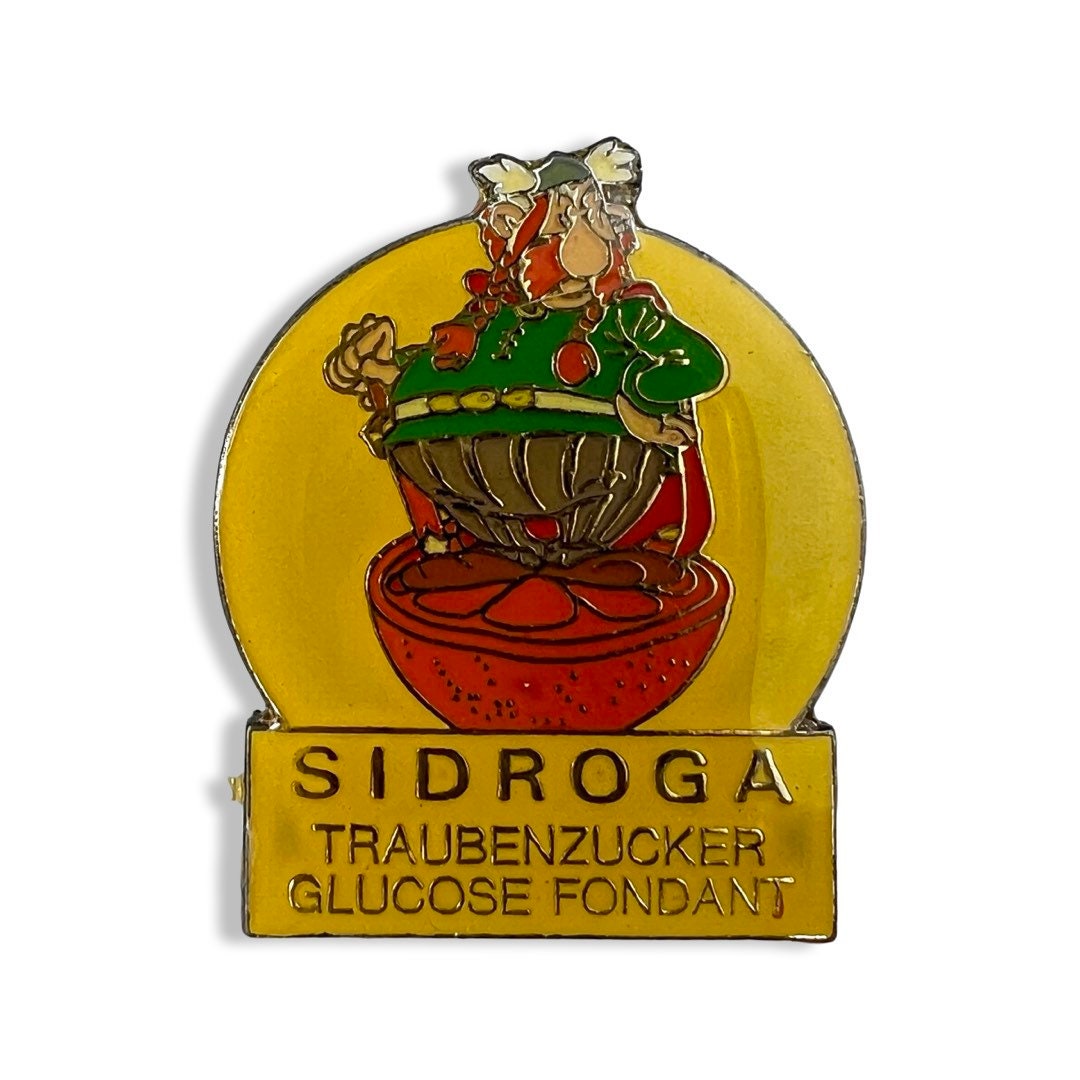 Vintage Obelix Sidroga Brosche von PinsAndSins