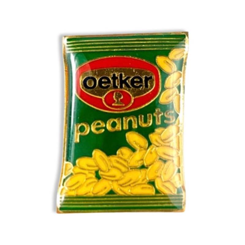 Vintage Oetker Erdnüsse Pin Snack Fan Geschenk Vintage Oetker Erdnüsse Pin Snack Fan Geschenk von PinsAndSins