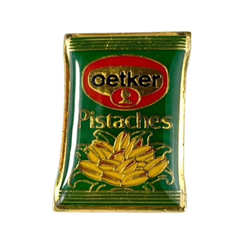 Vintage Oetker Pistazie Anstecker von PinsAndSins
