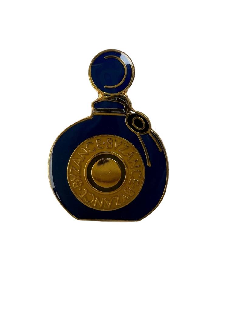 Vintage Byzance Parfüm Flasche Anstecknadel Miniatur Anstecknadel von PinsAndSins