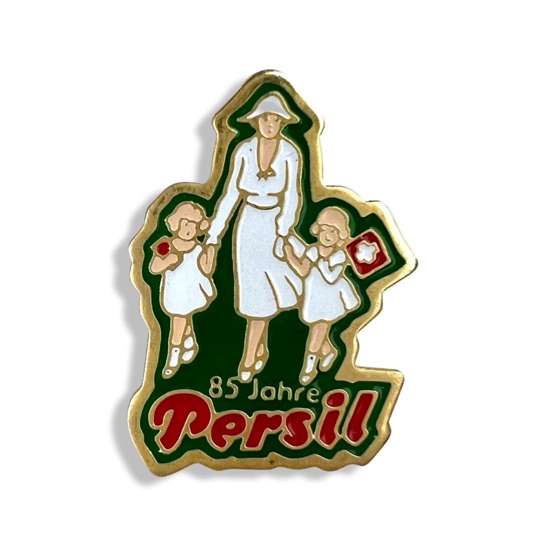 Vintage Persil Waschpulver Pin, Geschenk Für Jemanden Der Gerne Wäscht von PinsAndSins