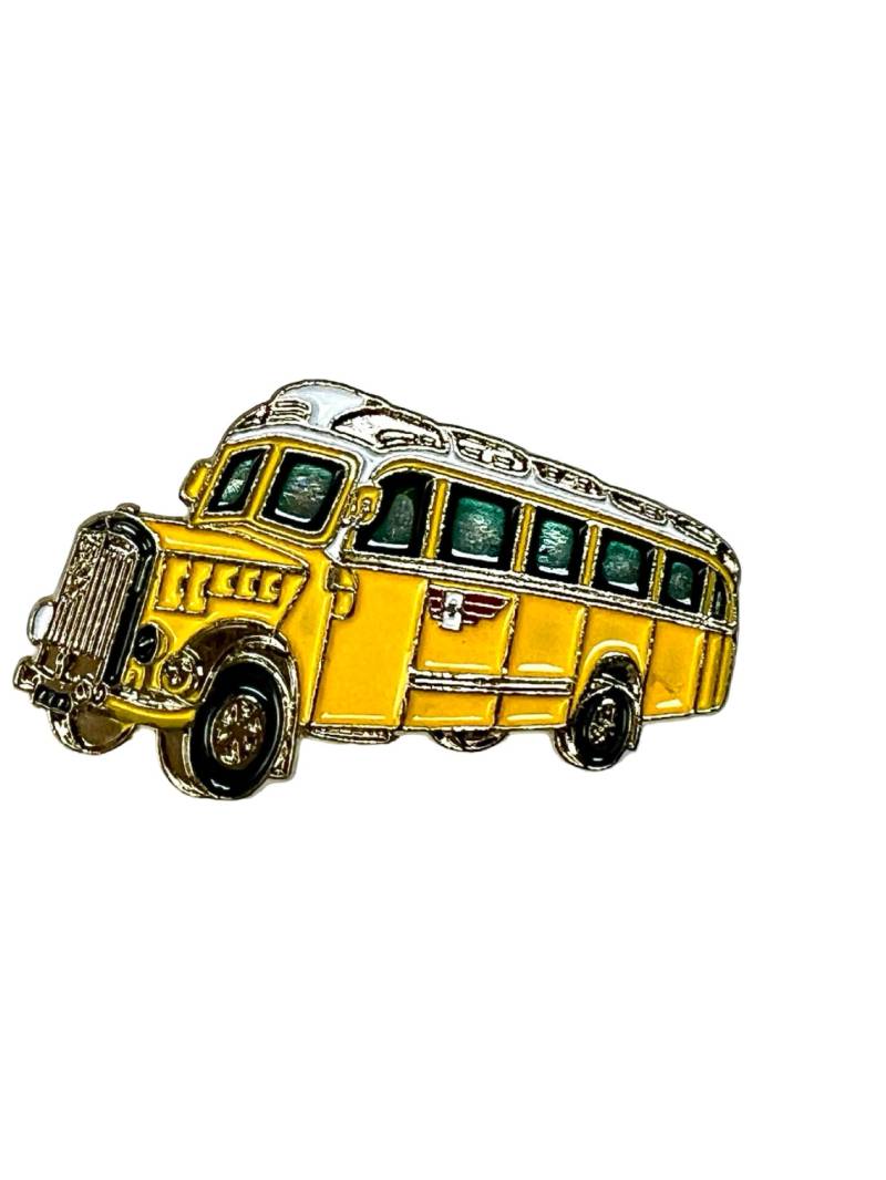 Vintage Post Auto Emaille Pin Schweizer Geschenk von PinsAndSins