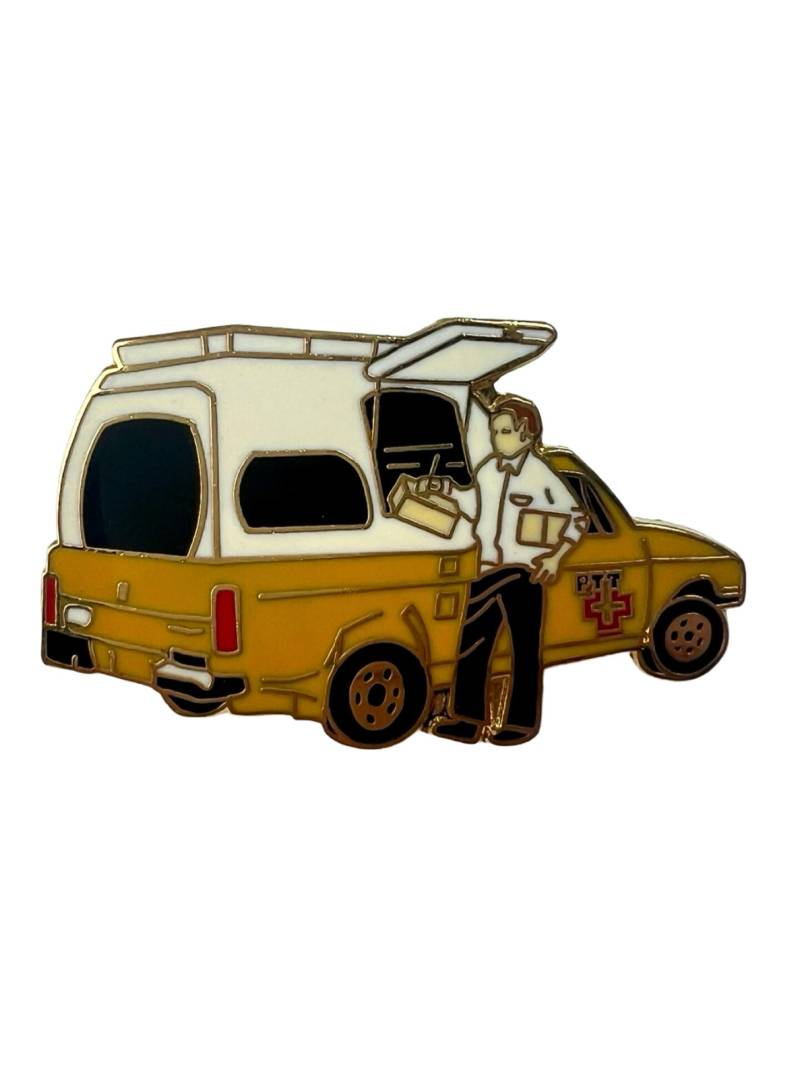 Vintage Postbote Lieferung Pakete Pin, Van Revers Pin Abzeichen von PinsAndSins