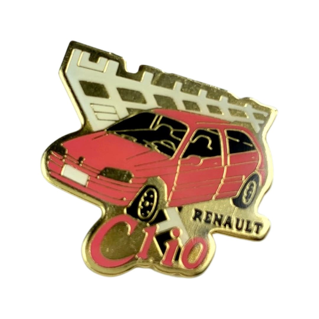Vintage Renaul Clio Auto Pin - 90Er Jahre Abzeichen Sammler von PinsAndSins
