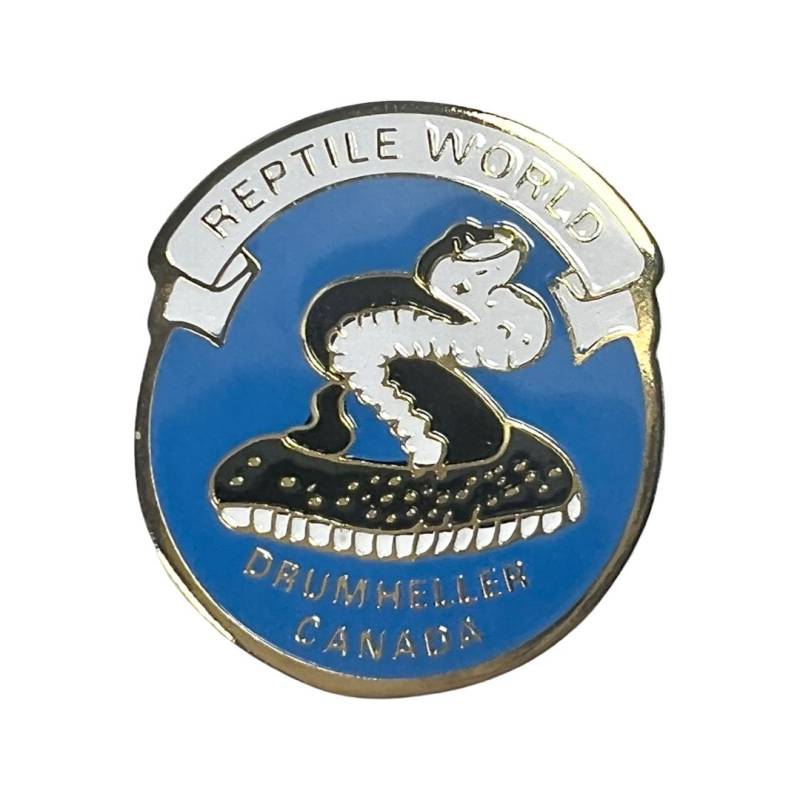 Vintage Reptile World Schlange Anstecker Drumheller Canada Souvenir Vintage Reptile World Schlange Anstecker Drumheller Canada Souvenir von PinsAndSins