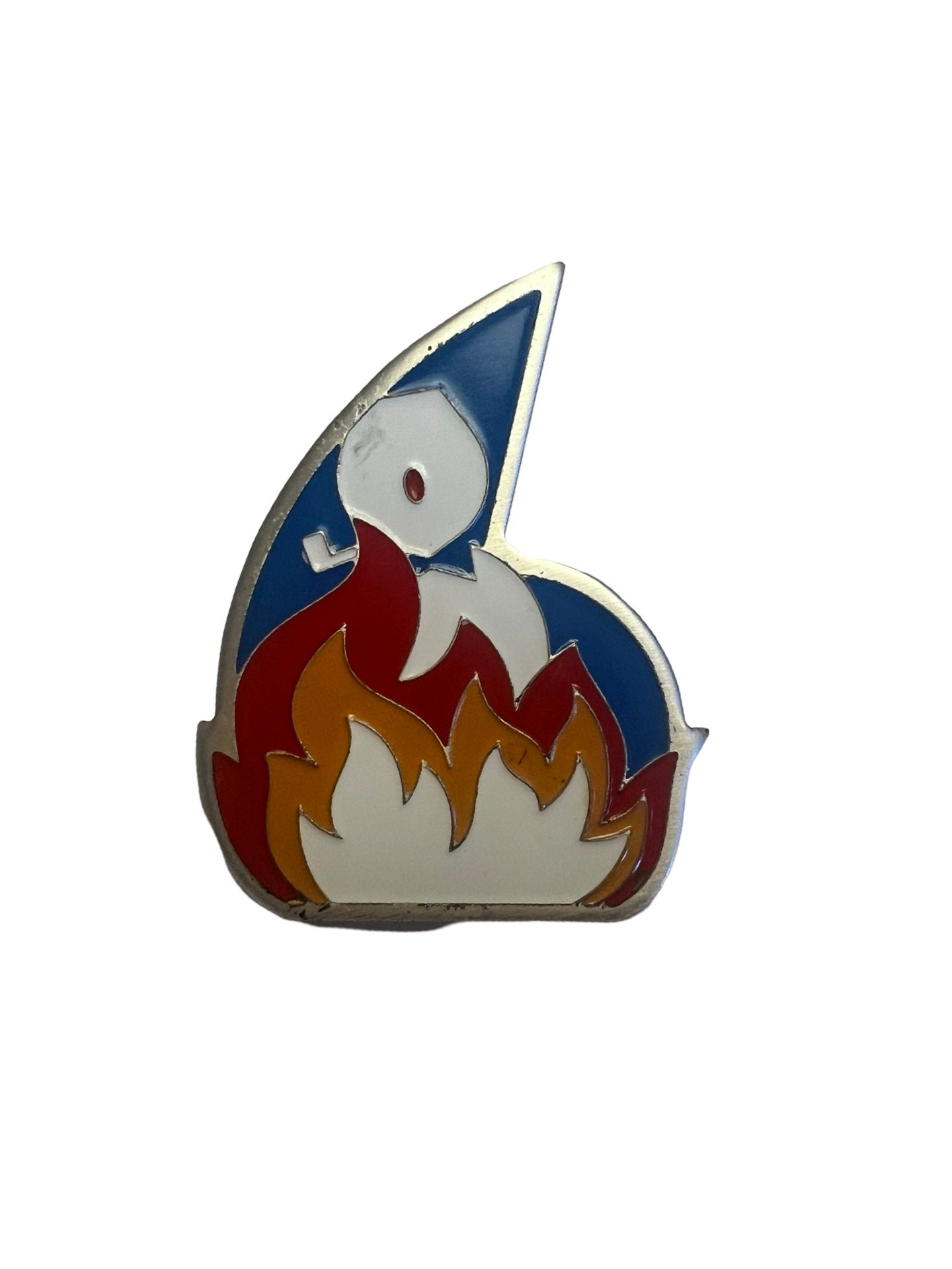 Vintage Sächsilüüte Böögg Anstecker Burning Man Of Zürich Souvenir von PinsAndSins