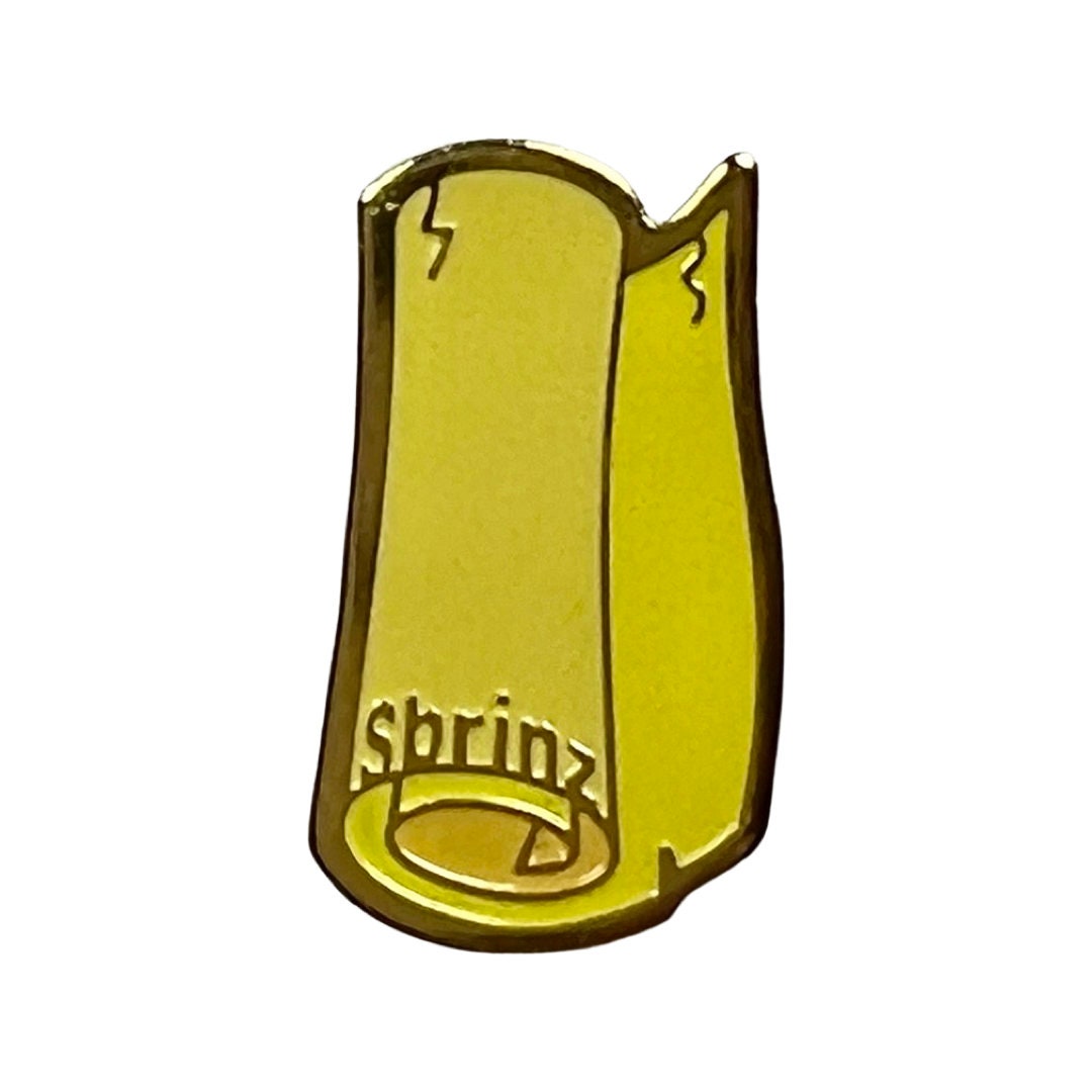 Vintage Sbrinz Käse Pin Schweizer Sammlerabzeichen von PinsAndSins