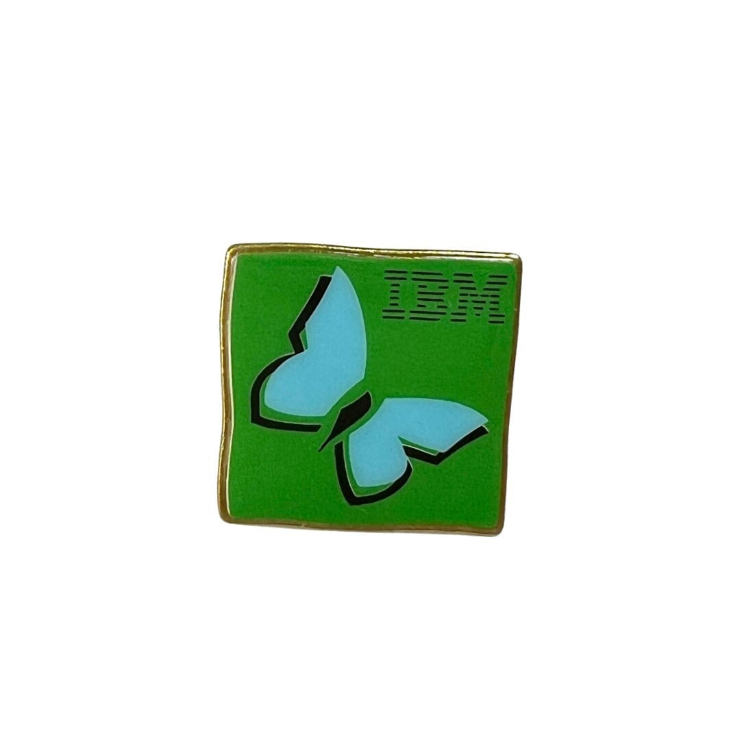 Vintage Schmetterling Pin 80Er-90Er Jahre Computer Technik Geschenk von PinsAndSins