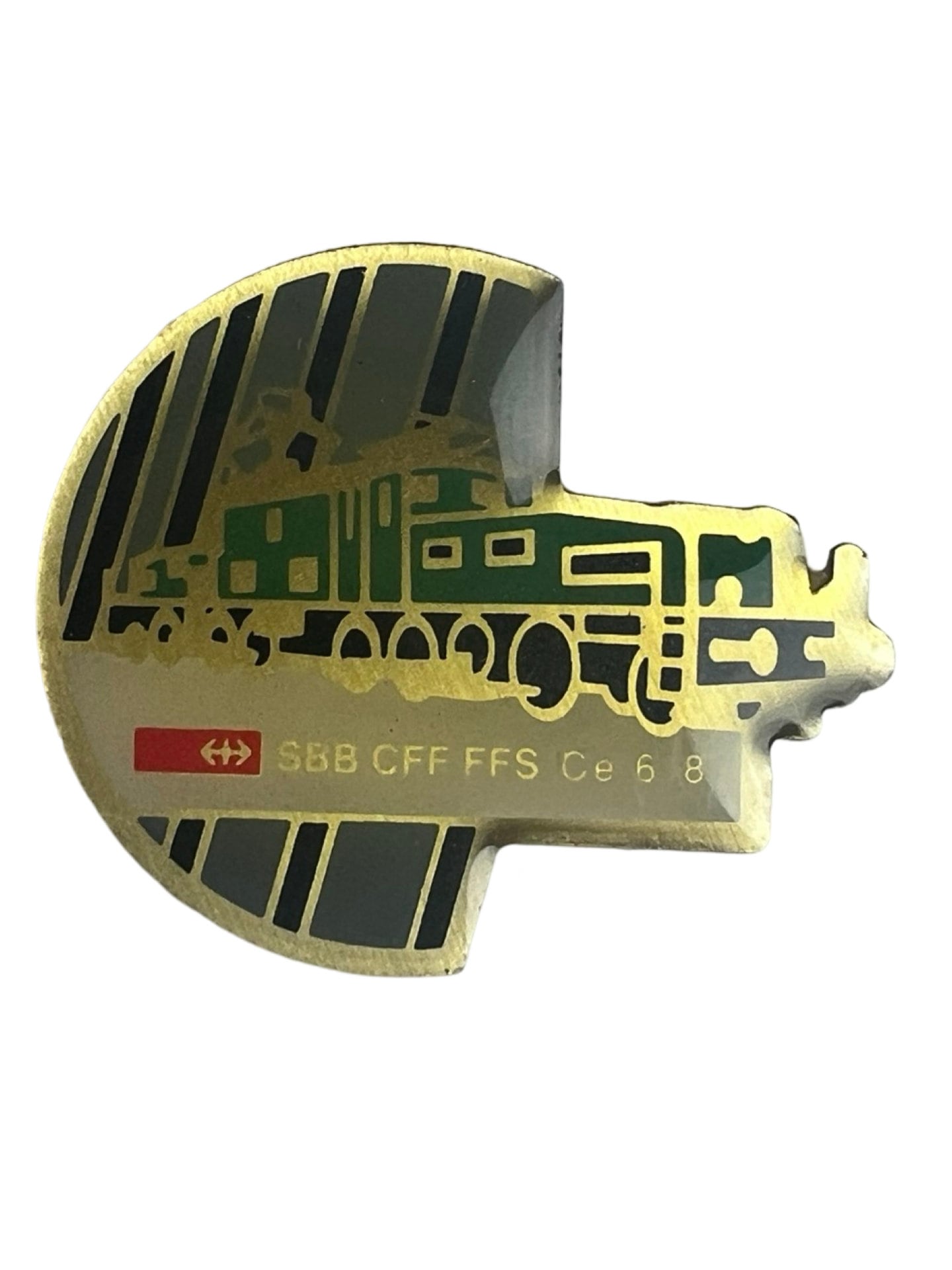 Vintage Schweizer Zug Cff Ffs Ce6/8 Sbb Pin von PinsAndSins