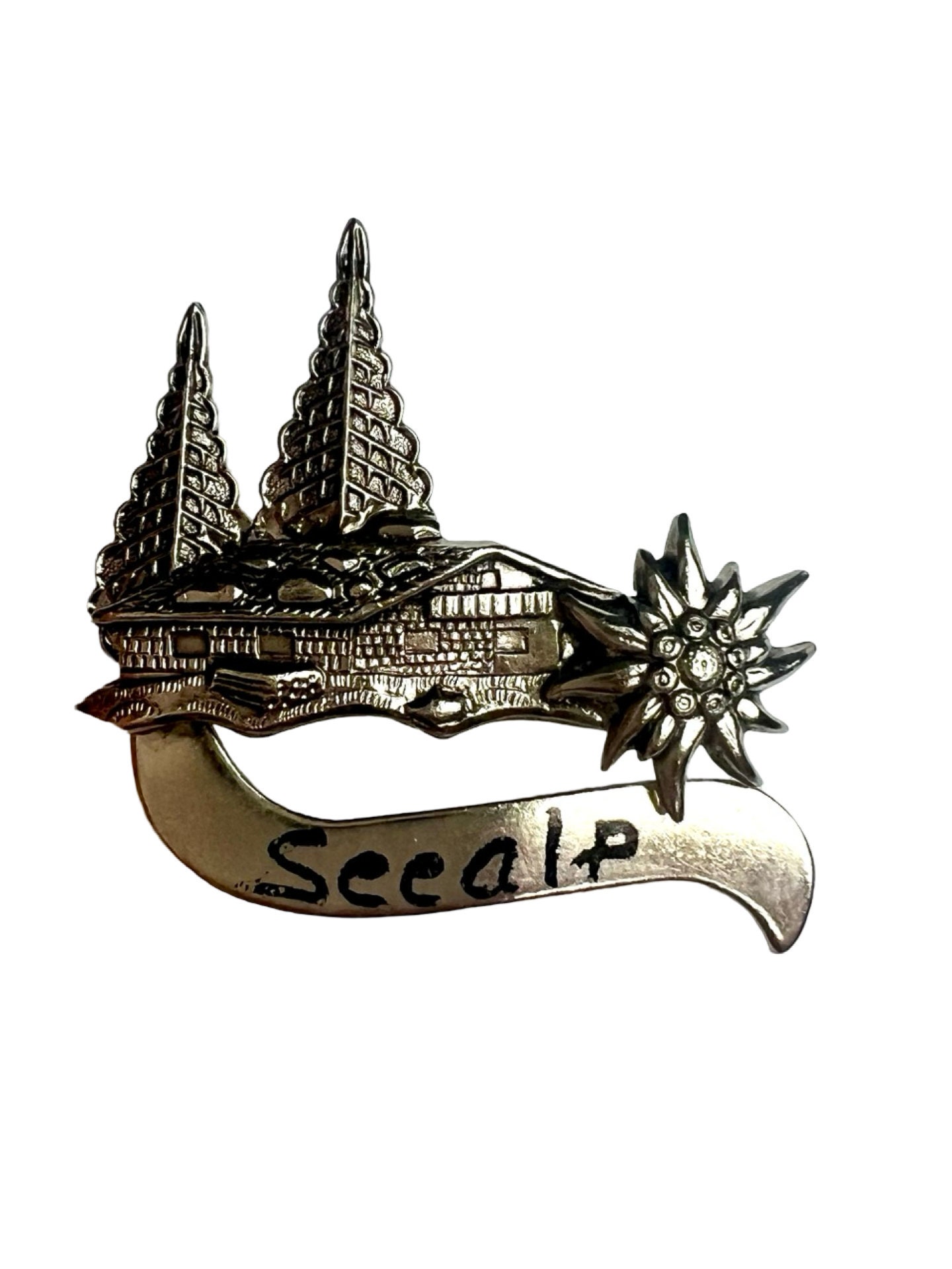 Vintage Seealp Appenzell Schweiz Abzeichen - Schweizer Souvenir Krawattennadel Vintage Seealp Appenzell Schweiz Abzeichen - Schweizer Souvenir Krawattennadel von PinsAndSins