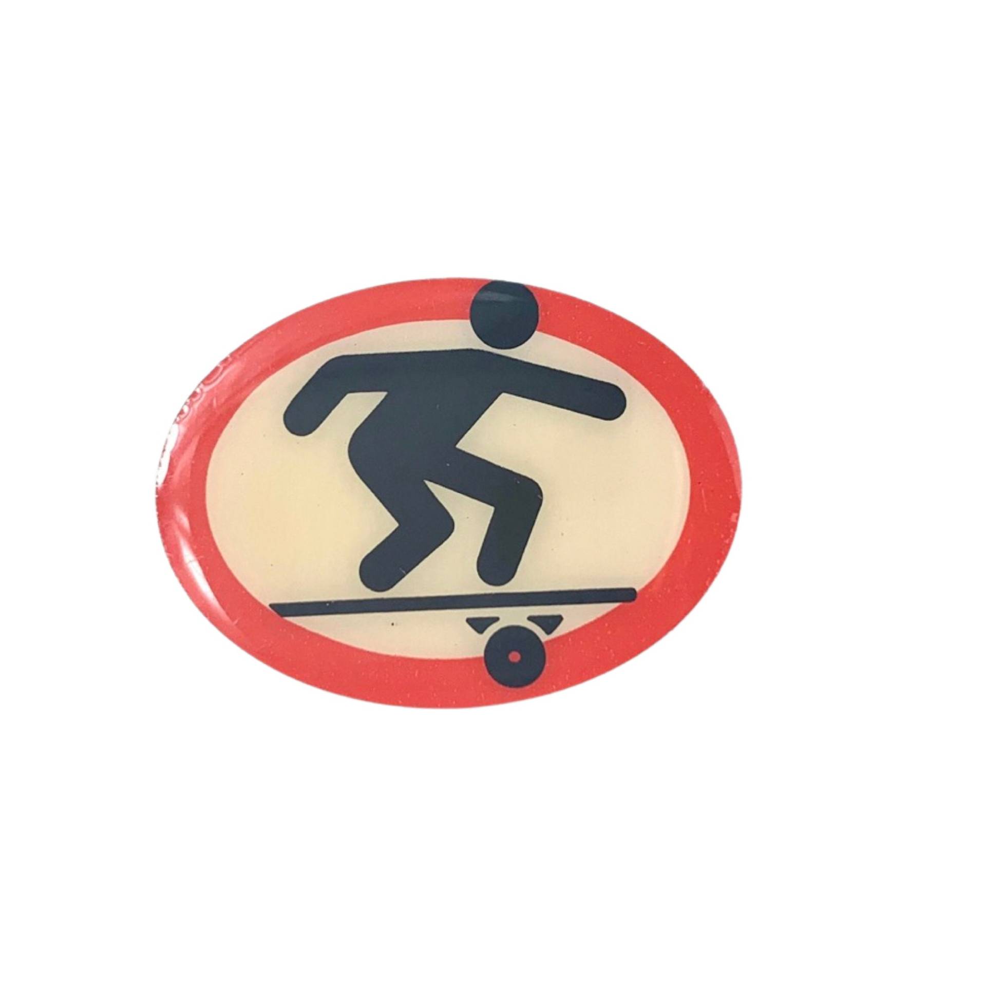 Vintage Skateboard Zeichen Anstecknadel Lustiger Skater, Stocking Stuffer von PinsAndSins