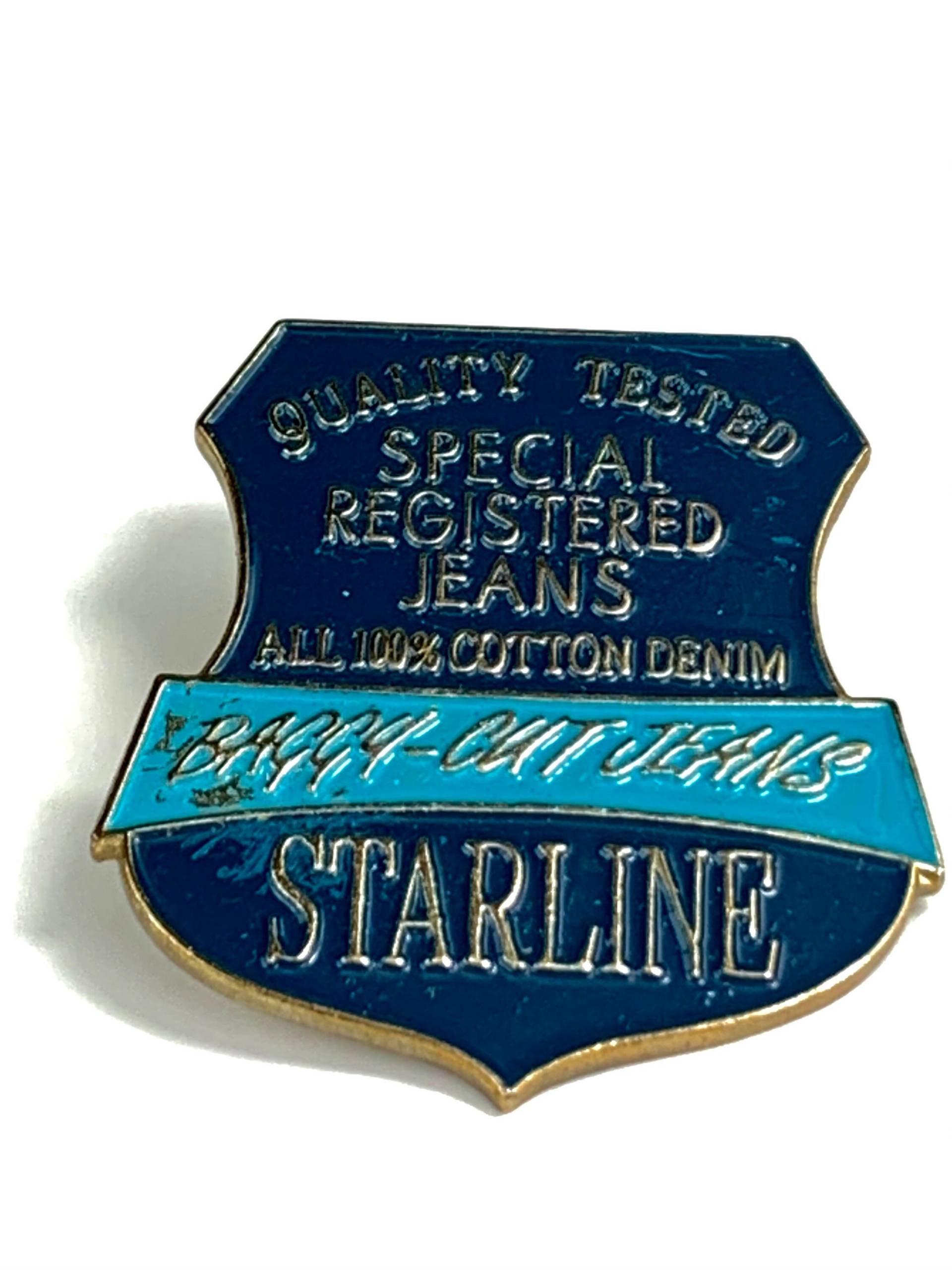 Vintage Starline, Baggy Cut Jeans Pin Vintage Starline, Baggy Cut Jeans Pin von PinsAndSins