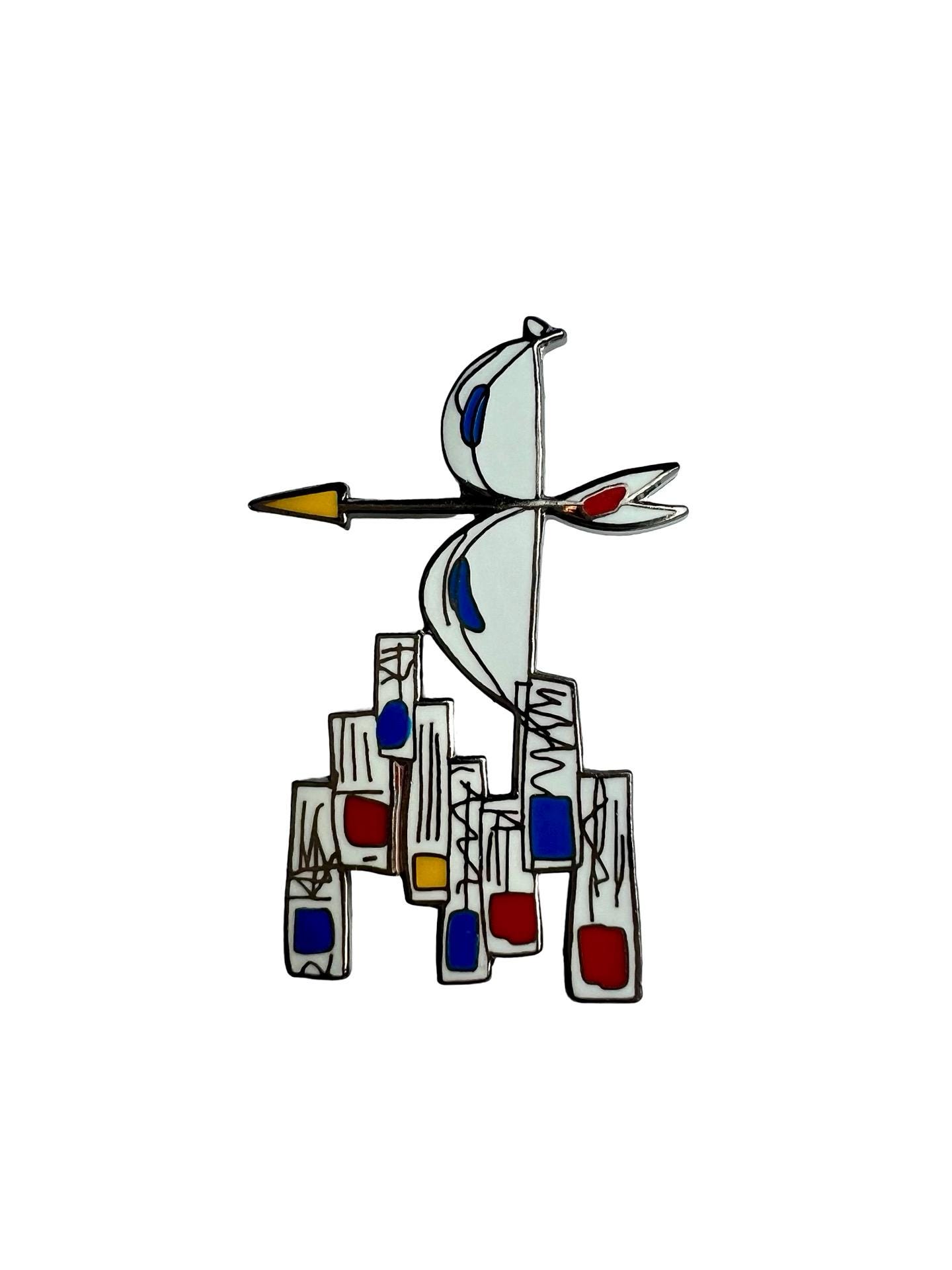 Vintage Stern Zeichen Schütze Anstecknadel von PinsAndSins