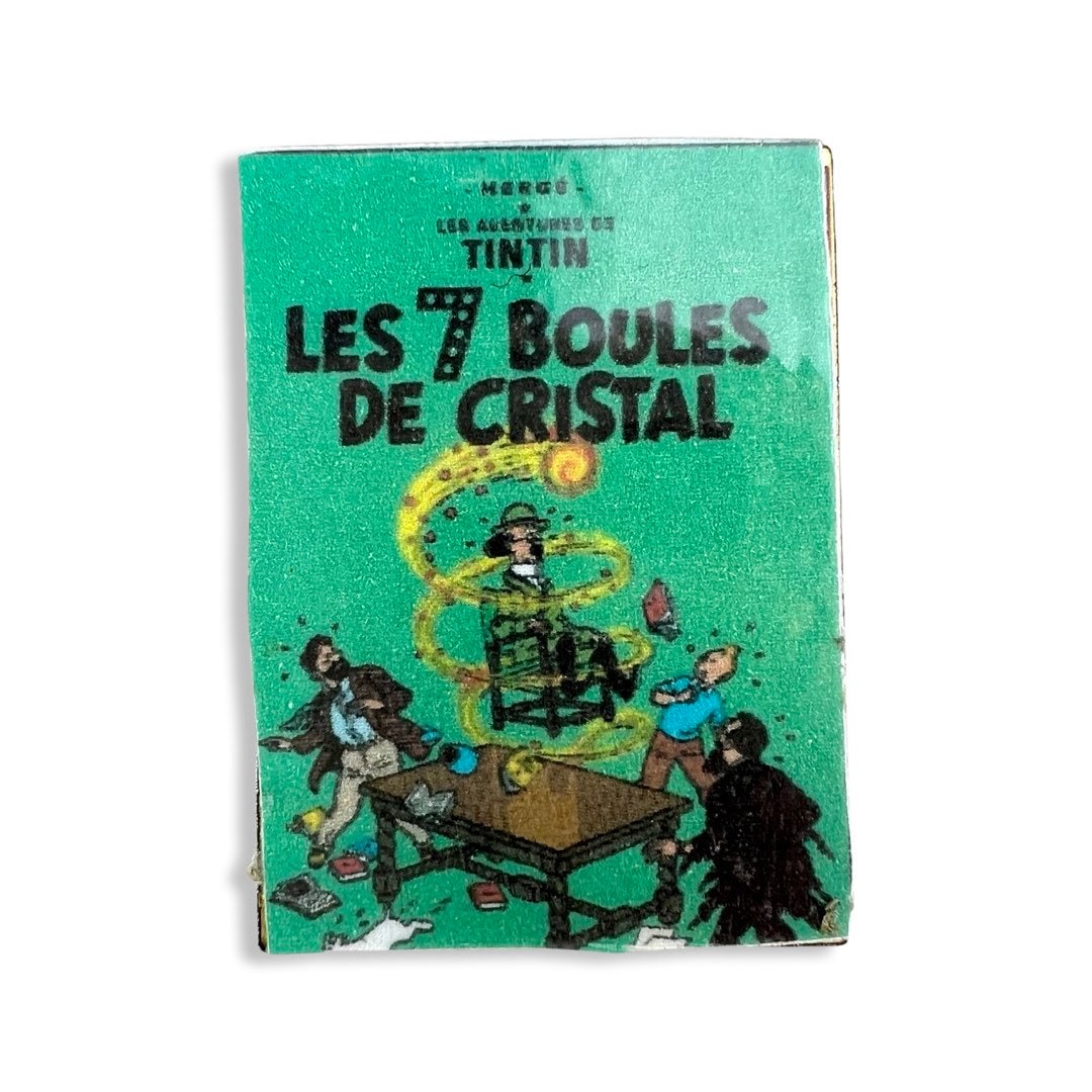 Vintage Tintin Sieben Kristallkugeln Anstecknadel von PinsAndSins