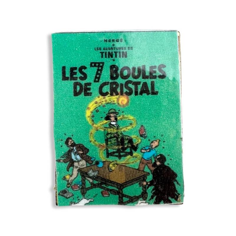 Vintage Tintin Sieben Kristallkugeln Anstecknadel von PinsAndSins