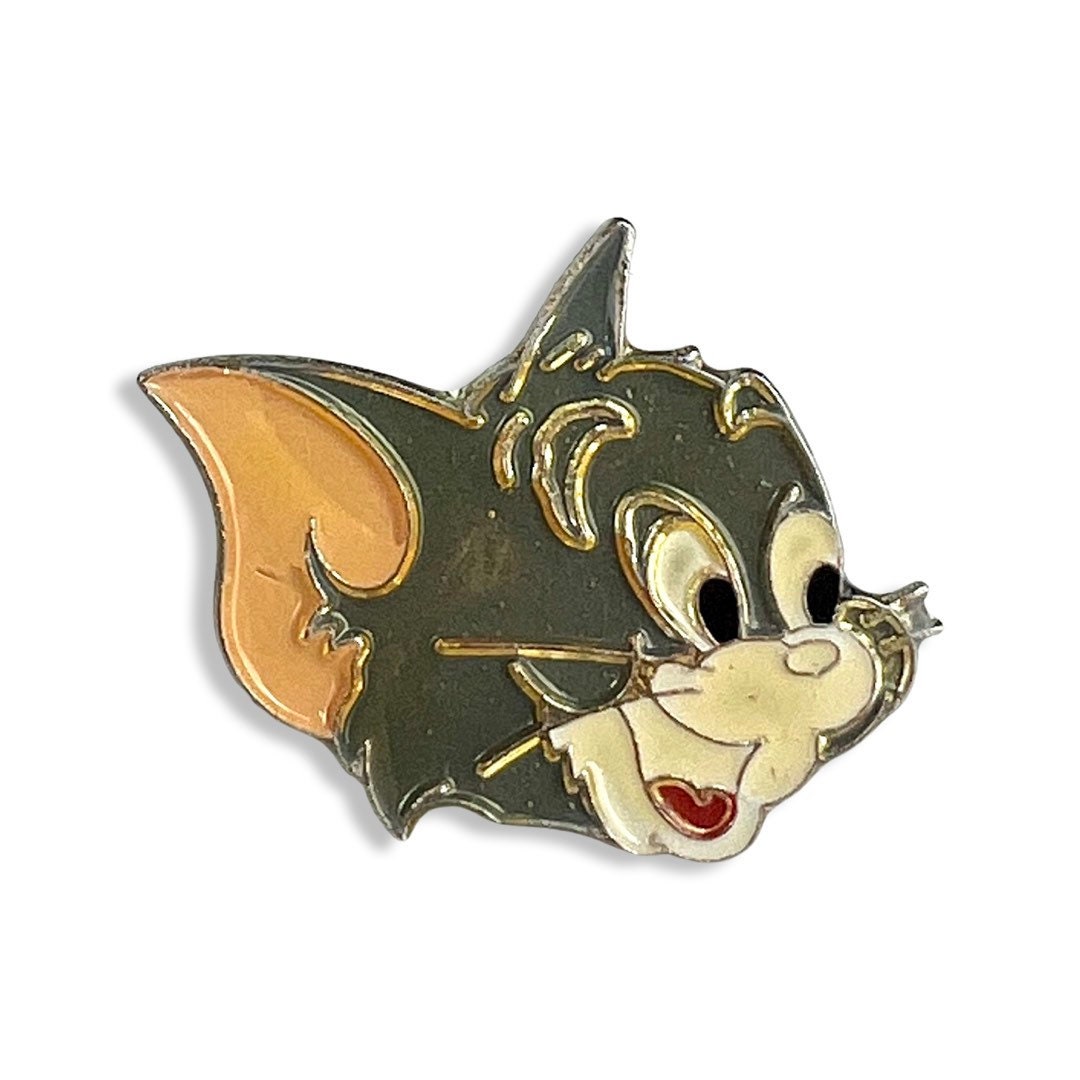 Vintage Tom Und Jerry Emaille Pin Retro Cartoon Abzeichen von PinsAndSins