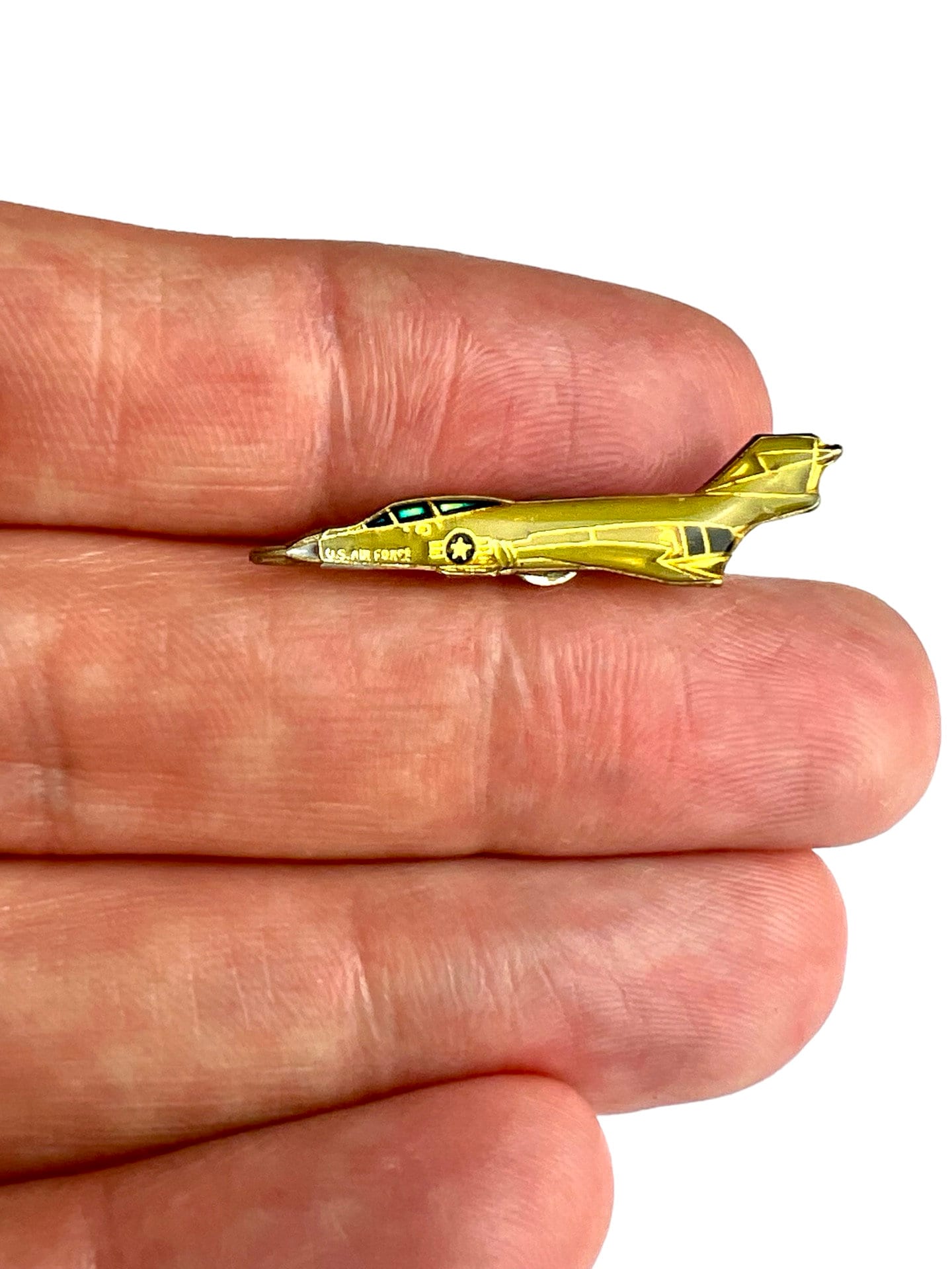 Vintage Us Luftwaffe Kampfflugzeug Emaille Anstecknadel von PinsAndSins
