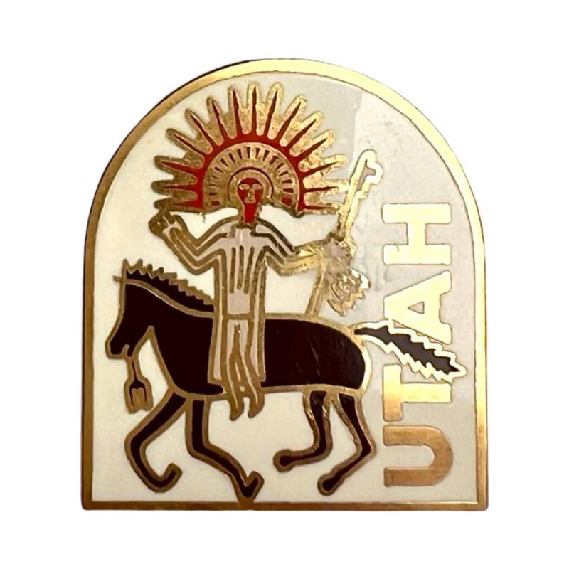 Vintage Utah State Anstecknadel Beehive Souvenir von PinsAndSins