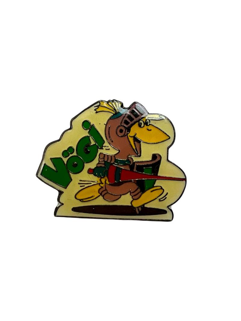 Vögi Anstecknadel, Vintage Schweiz Cartoon Pin, Schweizer Geschenk Für Kind von PinsAndSins