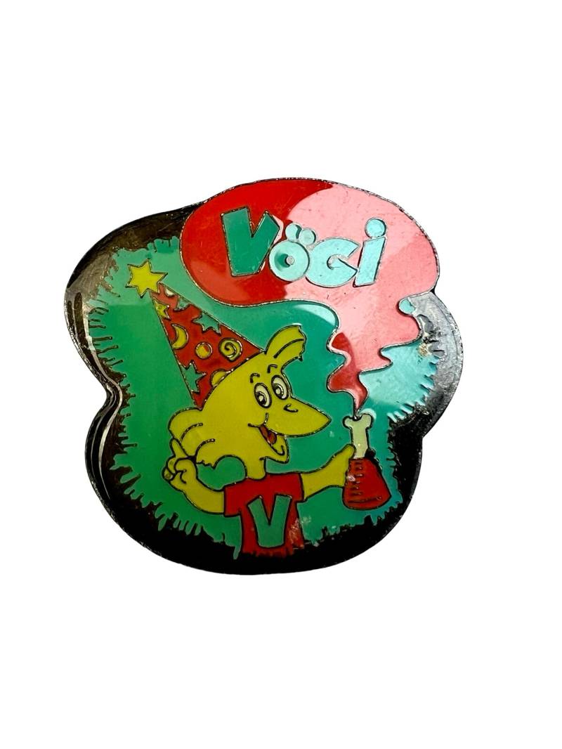 Vögi Revers Pin Abzeichen, Vintage Schweiz Cartoon Pin, Schweizer Geschenk Für Kind von PinsAndSins