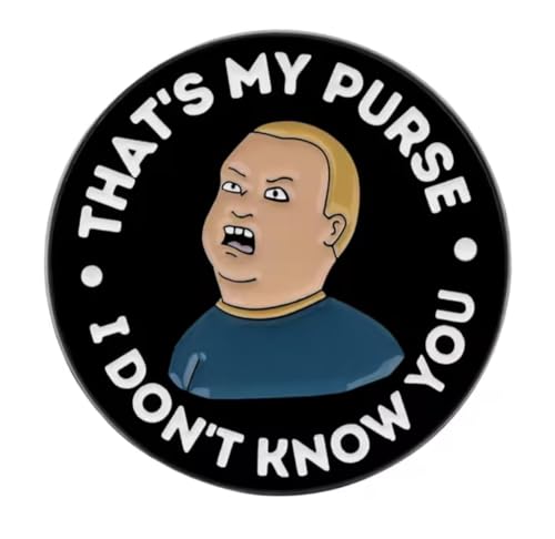 King of the Hill Bobby That's My Purse I Don't Know You Self Defense Class Cartoon Comedy TV Show 3 cm Emaille Pin Badge von Pinstant