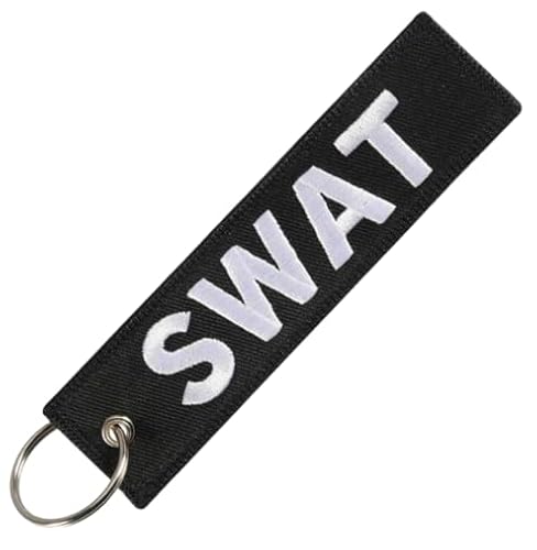 Pinstant SWAT S.W.A.T. Special Weapons and Tactics Team Teams Police Tactical Unit Law Enforcement Cops Keychain Key Tag Chain Fob Ring, gemischt, 5.1 x 1.2 inches Pinstant SWAT S.W.A.T. Special Weapons and Tactics Team Teams Police Tactical Unit Law Enforcement Cops Keychain Key Tag Chain Fob Ring, gemischt, 5.1 x 1.2 inches von Pinstant