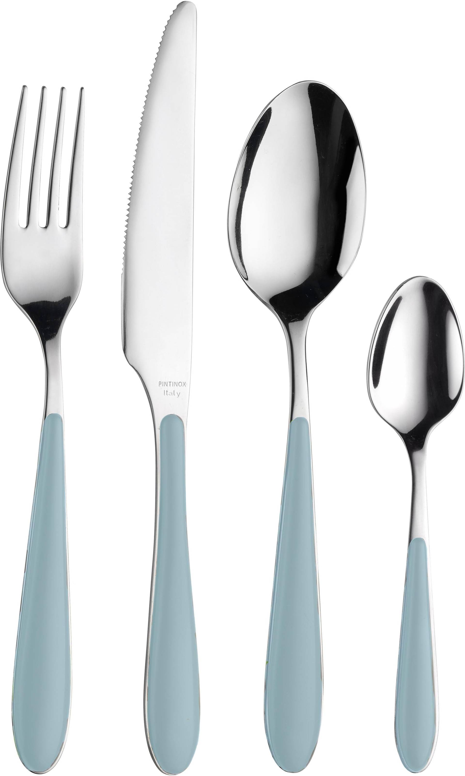 PINTINOX Besteck-Set "Canaletto" mit Kunststoffgriff, spülmaschinengeeignet von Pintinox