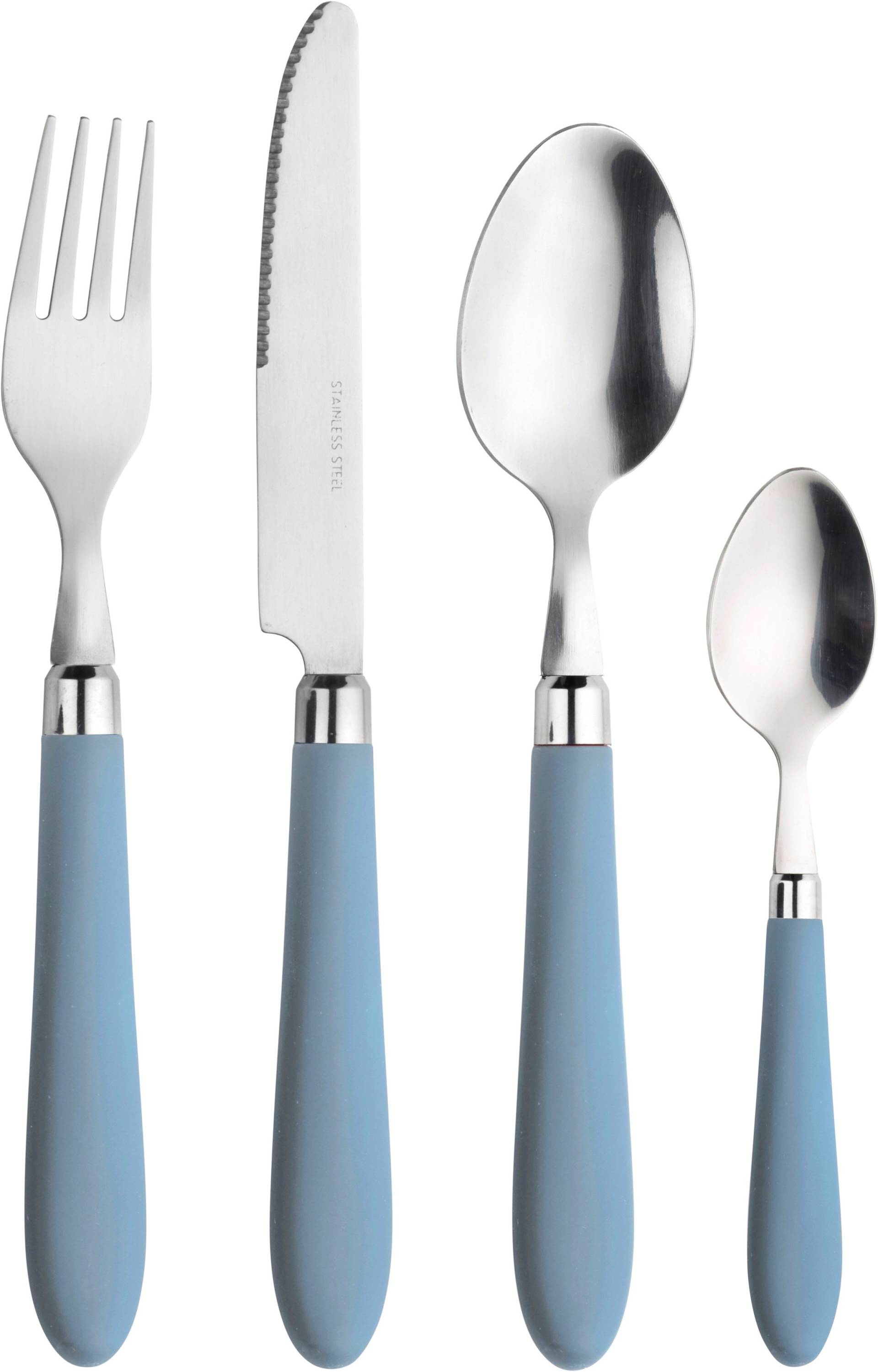 PINTINOX Besteck-Set "Daisy 0" mit farbigem Kunststoffgriff von Pintinox