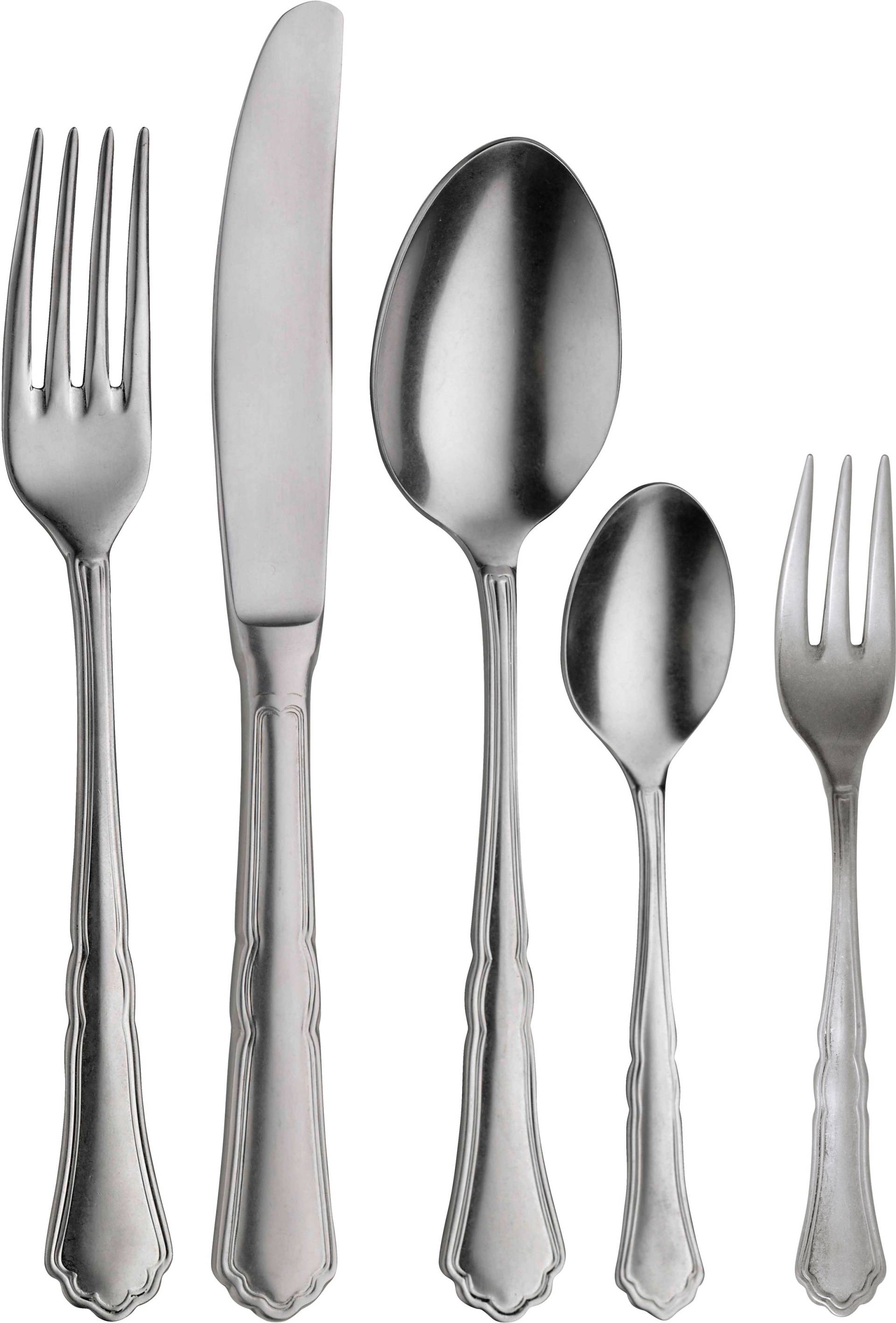 PINTINOX Besteck-Set "Settecento Stone washed" Optik stonewashed von Pintinox