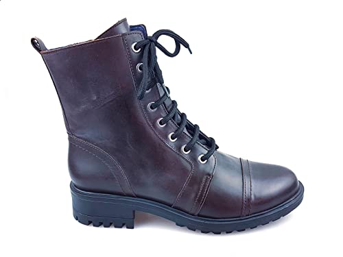 Pinto Di Blu Damen 79849 Combat Boot, Bordeaux, 39 EU von Pinto Di Blu