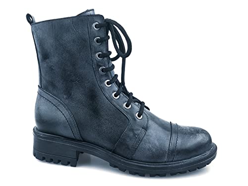 Pinto Di Blu Damen 79849 Combat Boot, grau, 36 EU von Pinto Di Blu