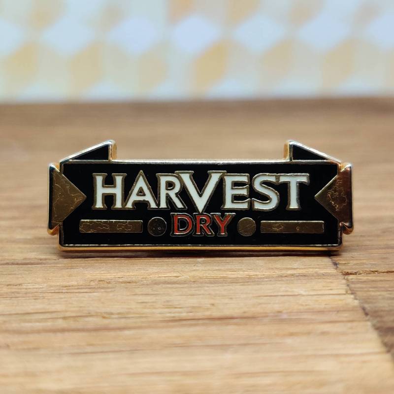 Ernte Trockene Lager Emaille Pin Abzeichen von PintopiaPintopia