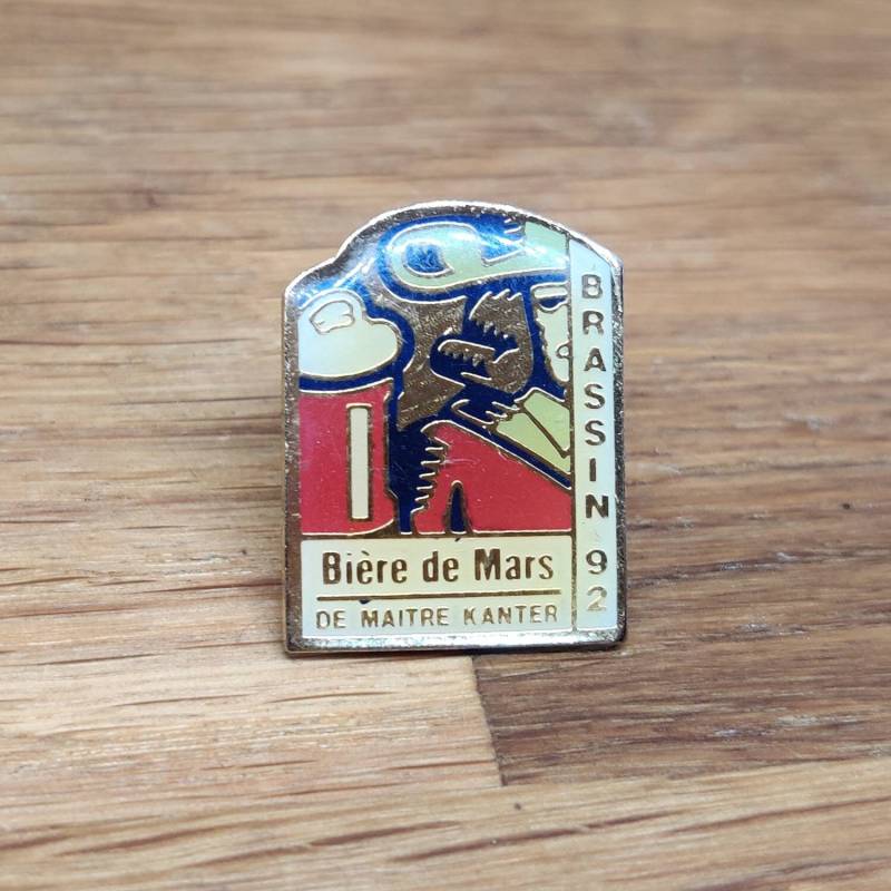 Vintage Biere De Mars Pin Abzeichen von PintopiaPintopia
