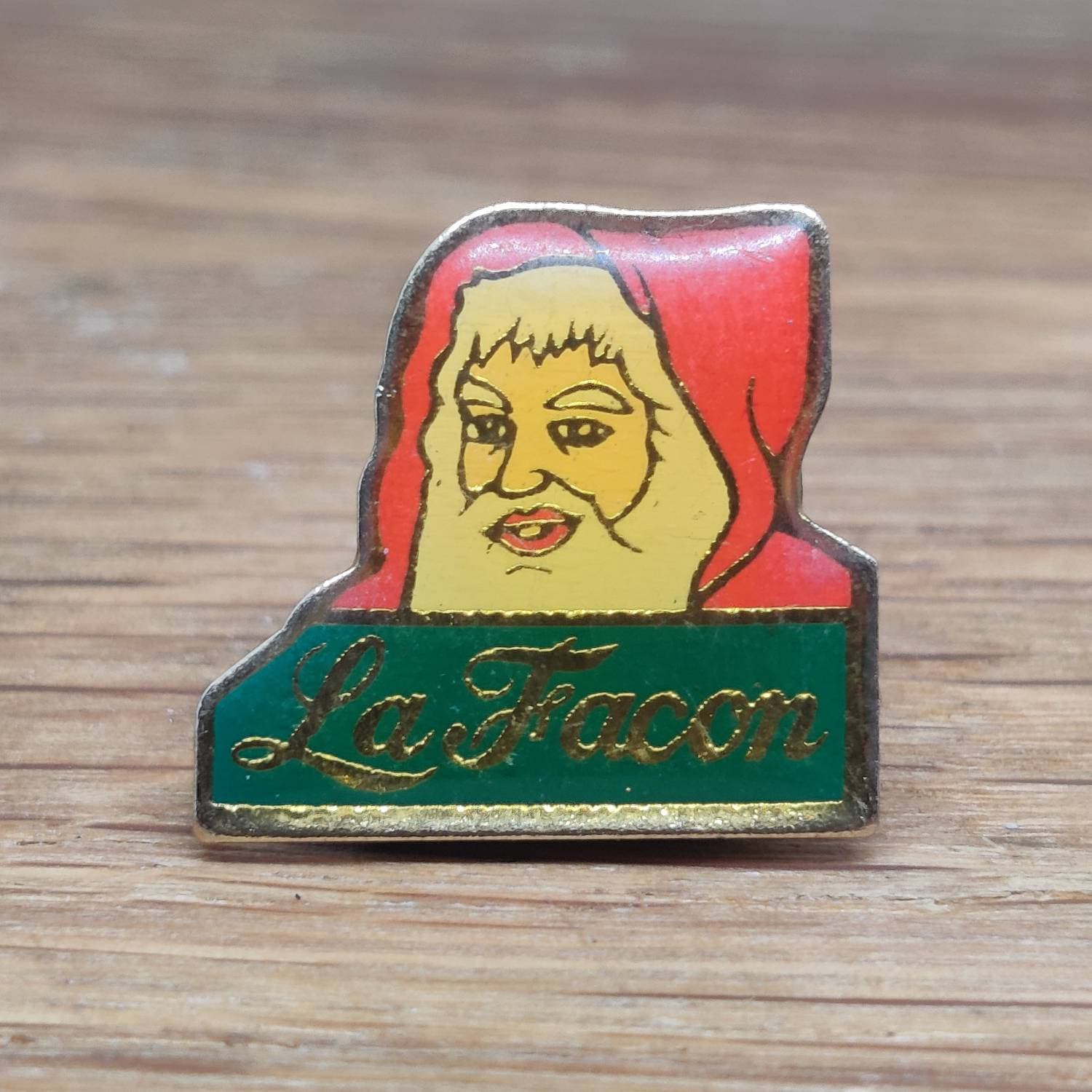 Vintage La Facon Bier Pin Abzeichen von PintopiaPintopia