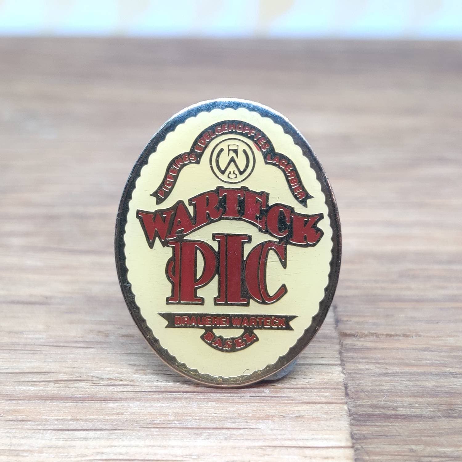 Warteck Bier Nadel Abzeichen Geschenk Ale Carlsberg von PintopiaPintopia