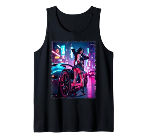 Pinup Girls & Exotic Cars T-Shirt — ZIELE: Sexy Blondes Model Tank Top Pinup Girls & Exotic Cars T-Shirt — ZIELE: Sexy Blondes Model Tank Top von Pinup Girls and Exotic Cars Shirts by NSPART
