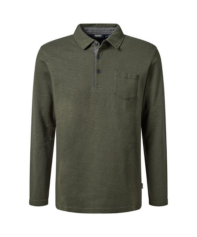 Pioneer Authentic Jeans Poloshirt Poloshirt yd stripe mit Brusttasche von Pioneer Authentic Jeans