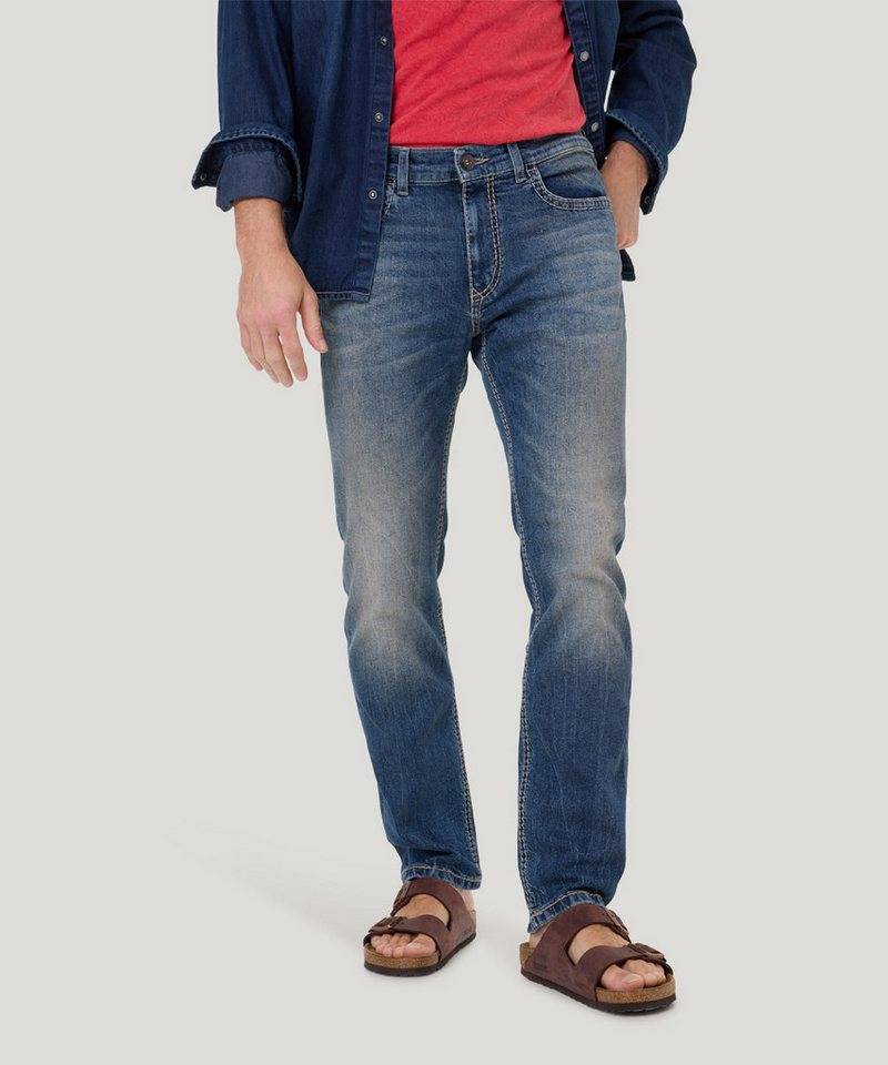 Pioneer Authentic Jeans Straight-Jeans Rando Dicke Nähte von Pioneer Authentic Jeans