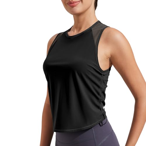 Pioneer Camp Damen Tank Top Sommer Sport Oberteile Ärmelloses Crop Yoga Shirt Für Frauen Leichte Atmungsaktiv Tanktop Schwarz XXL Pioneer Camp Damen Tank Top Sommer Sport Oberteile Ärmelloses Crop Yoga Shirt Für Frauen Leichte Atmungsaktiv Tanktop Schwarz XXL von Pioneer Camp
