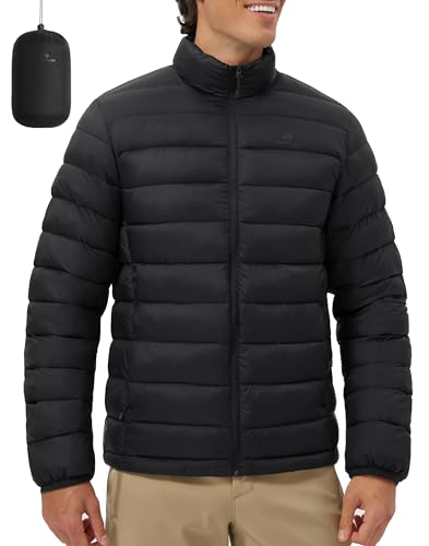 Pioneer Camp Daunenjacke Herren – Leichte & Warme Steppjacke, Wasserdicht & Winddicht, Winterjacke mit Taschen, Packbar für Freizeit, Wandern & Reisen von Pioneer Camp