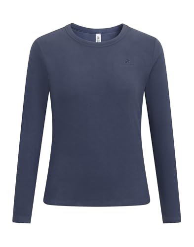 Pioneer Camp Hochwertiger Damen Fleecepullover – Extrem Weicher & Leichter Skipullover zum Unterziehen – Atmungsaktiv für Wanderungen, Alltag und Outdoor(Navy;M) von Pioneer Camp