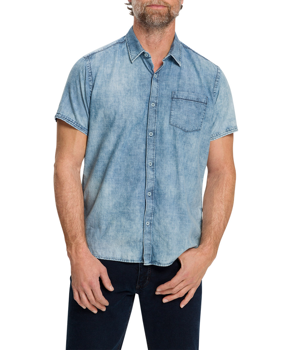 Pioneer Hemd Kent indigo washed von Pioneer Jeans