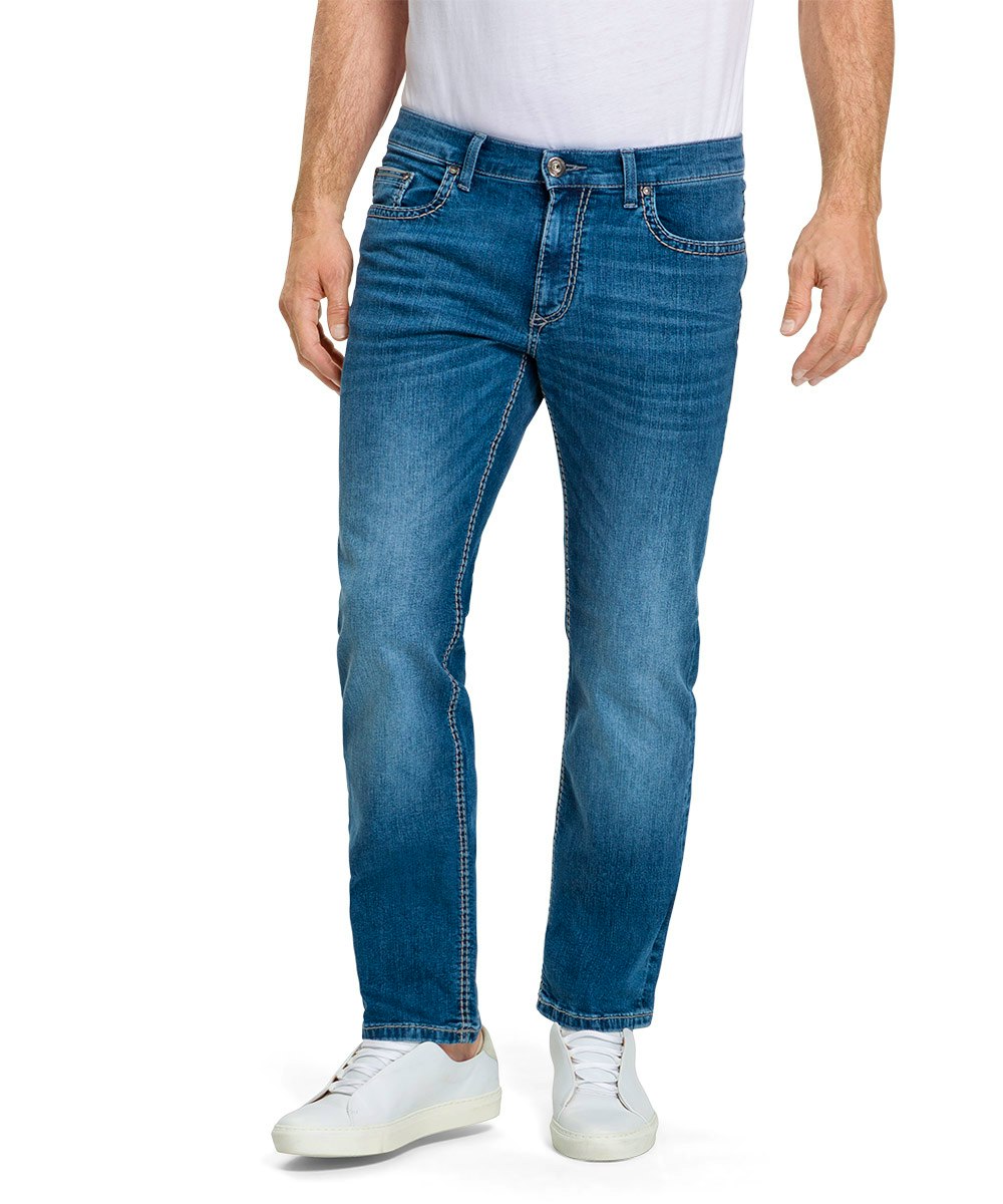 Pioneer Jeans Rando Regular Fit blue used buffies extra lang von Pioneer Jeans